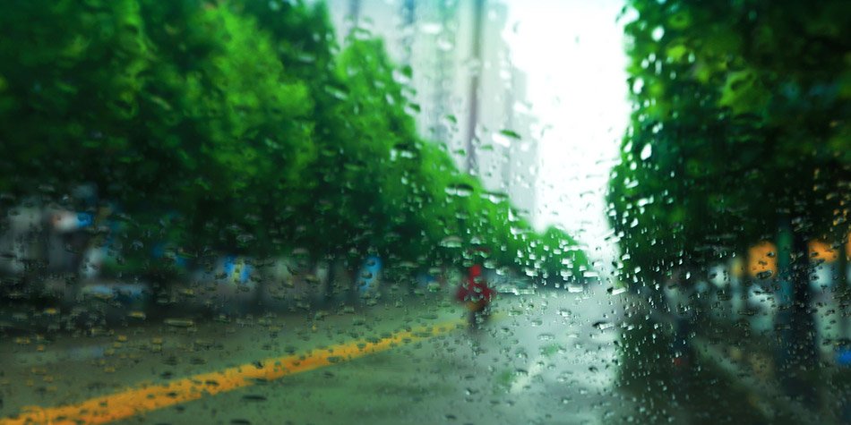 细雨的中秋