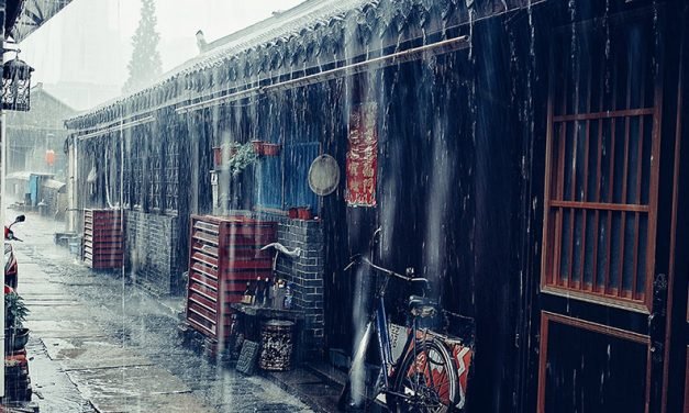 雨幕垂天