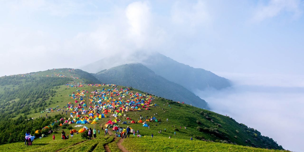 海坨山露营