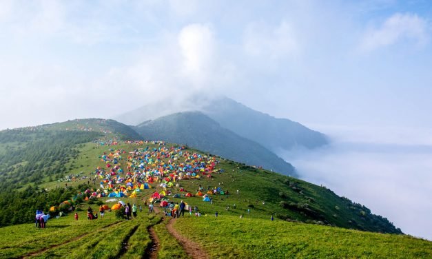 海坨山露营